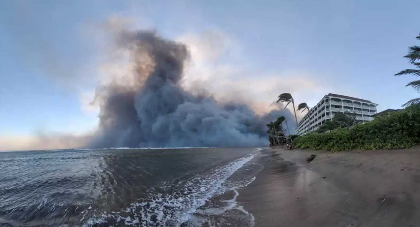 Sube a 80 cifra de muertes por incendios en Hawái; daños ascienden a 5.5 mmdd