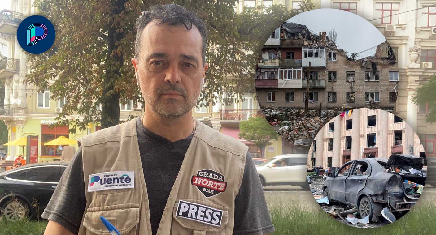 Desde Ucrania, José Luis Sibaja narra la vida de la comunidad en guerra desde hace 18 meses para Proyecto Puente