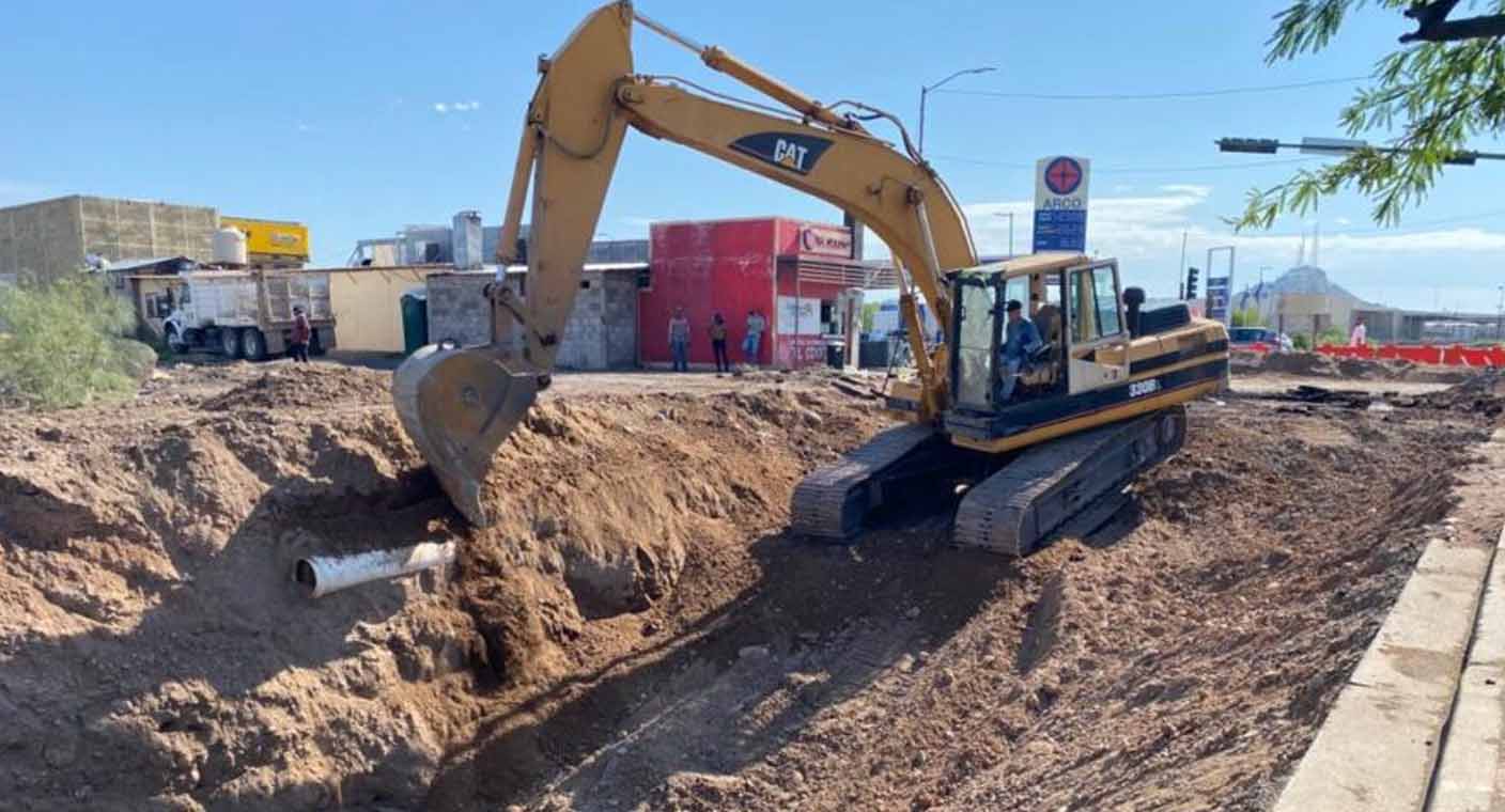 Cerrarán tramo del bulevar Quintero Arce y Camino del Seri, en Hermosillo, por trabajos de rehabilitación
