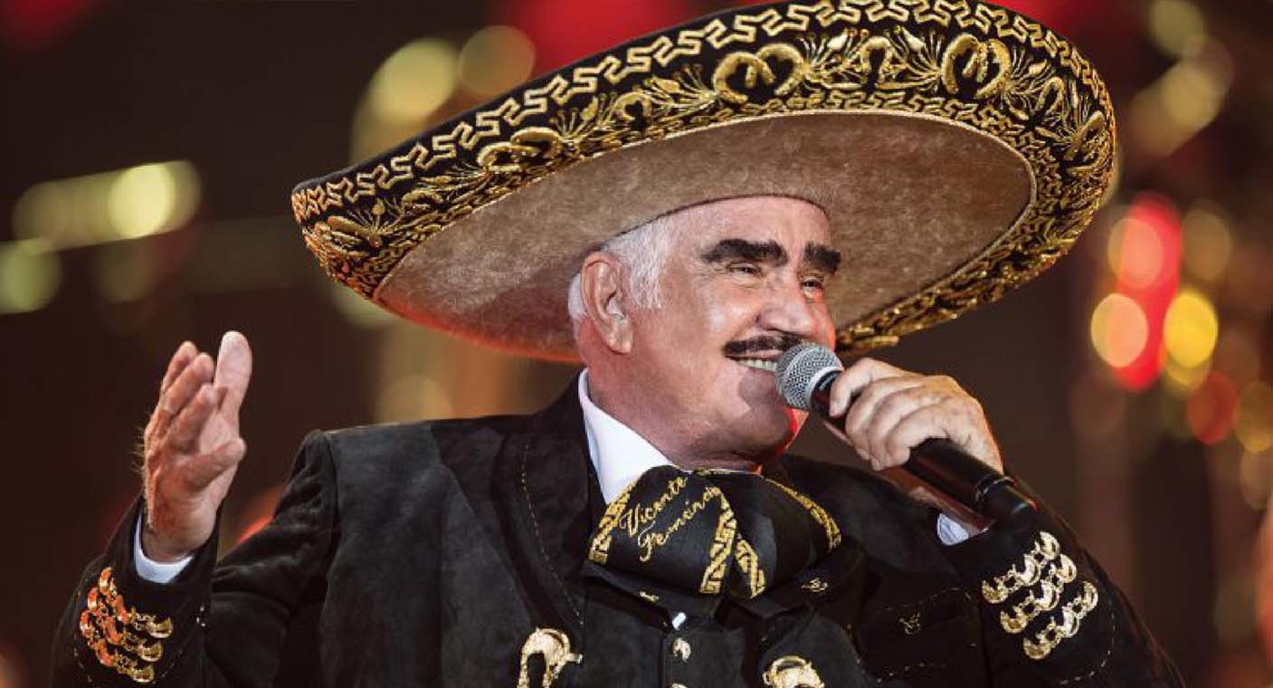 Lanzarán disco póstumo de Vicente Fernández con 20 canciones populares este jueves