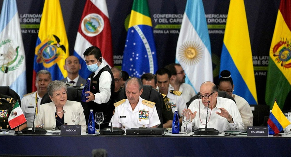 América Latina debe de trabajar en conjunto para combatir el problema de drogas, plantean México y Colombia en reunión