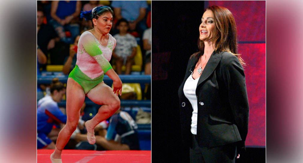 Cuenta de Olímpicos en X compara a Alexa Moreno con la histórica gimnasta Nadia Comaneci
