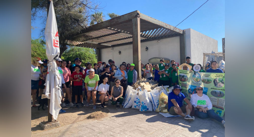 Recolectan 500 kilos de basura en Kino Nuevo durante Mega Jornada Anual de Limpieza de Playas, menos que en 2022