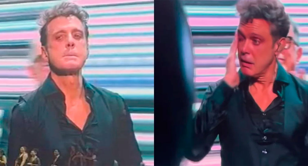 Luis Miguel rompe en llanto al terminar su último concierto en Chile