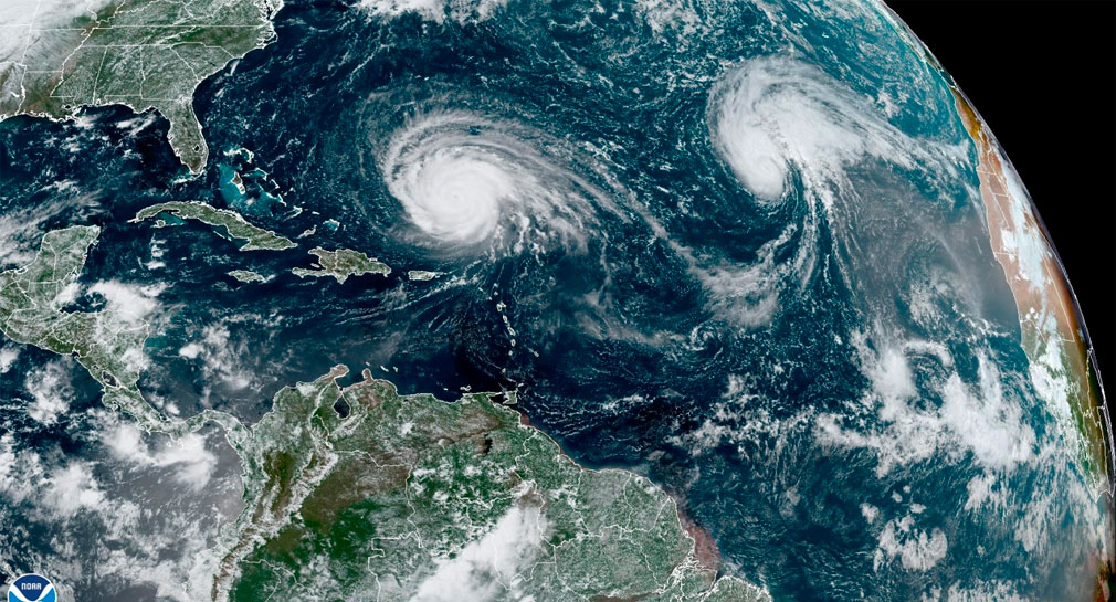 Tormenta tropical Margot se convierte en huracán en aguas del Atlántico