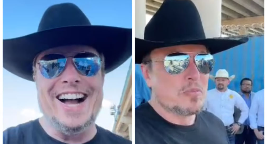 “Soy promigrante, pero quienes violan la ley no deben entrar”, dice Elon Musk desde frontera entre México y EEUU