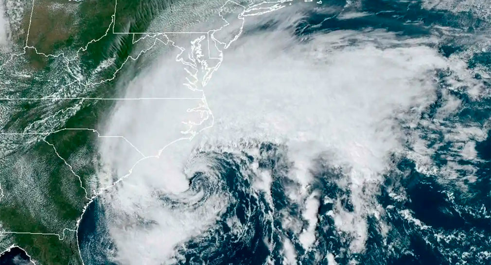 Se forma tormenta tropical Ophelia en aguas del Atlántico, cerca de Carolina del Norte