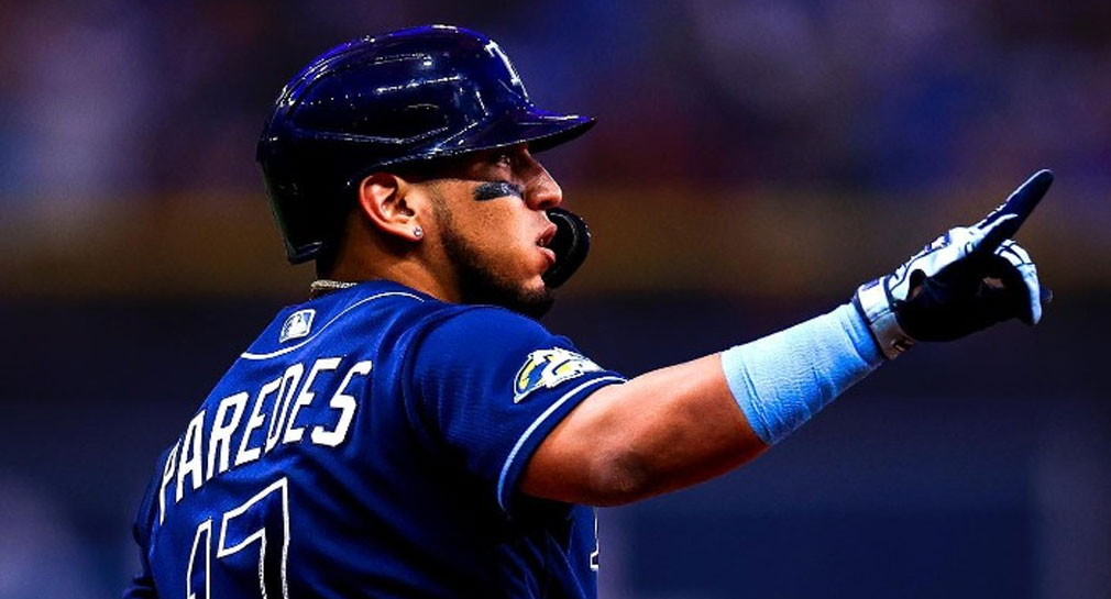 Isaac Paredes hace historia al ser el segundo mexicano en llegar a 30 home runs en una temporada de MLB