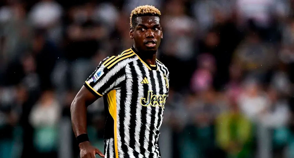 Paul Pogba da positivo en control antidoping de la Serie A