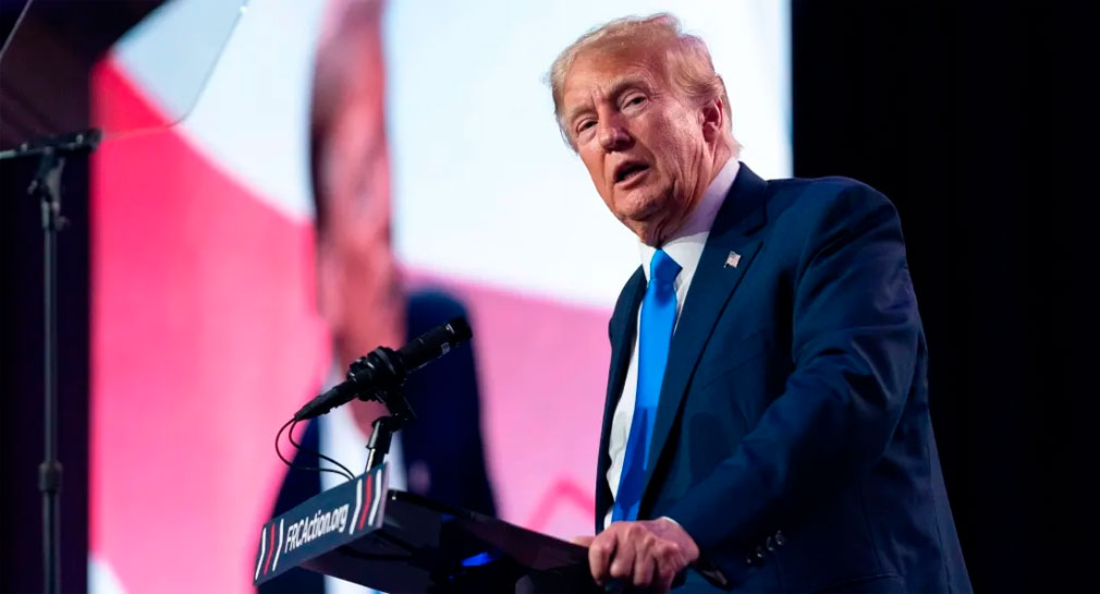 Donald Trump se niega a responder preguntas sobre asalto al Capitolio en entrevista