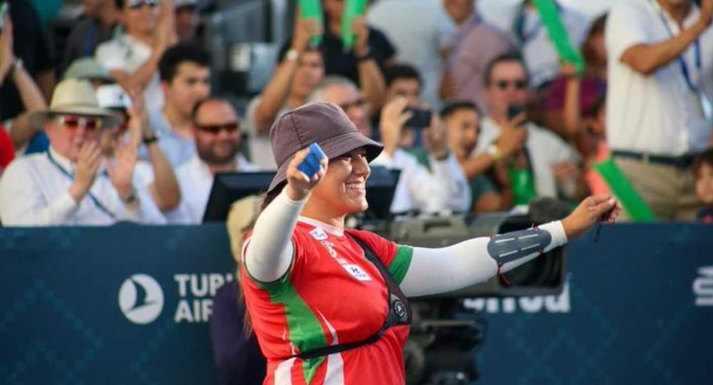 Alejandra Valencia gana medalla de plata en Final de la Copa del Mundo de Tiro con Arco Sonora 2023
