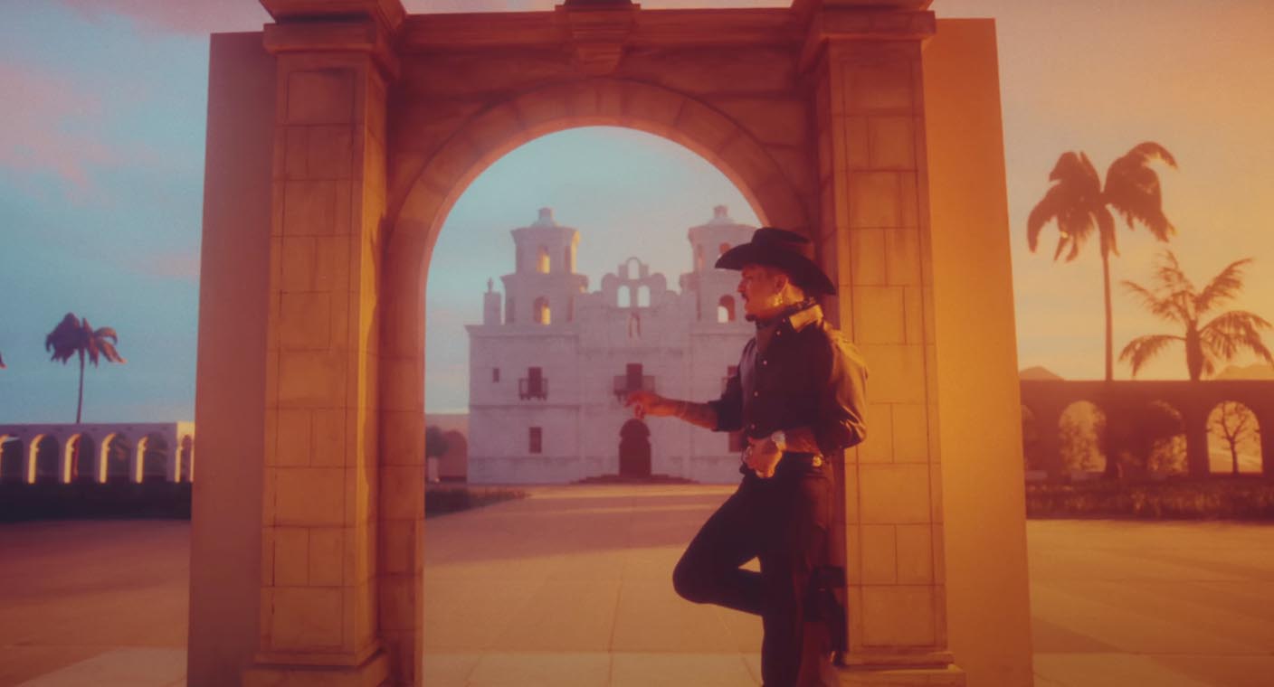 Iglesia de Caborca aparece en video musical ‘Acá entre nos’ de Christian Nodal