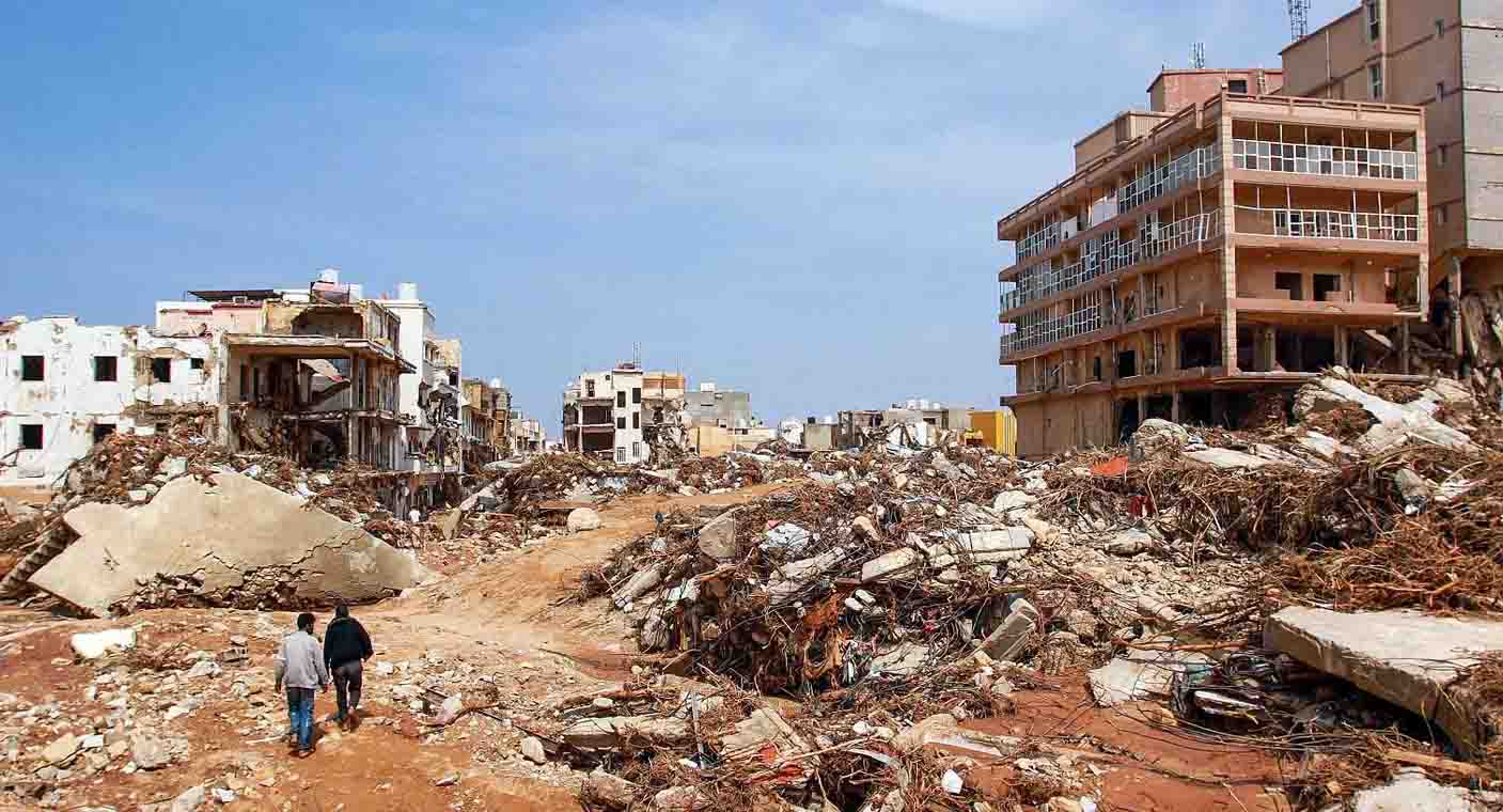 Cifra de muertos por paso del ciclón ‘Daniel’ en Libia sube a 11 mil 300