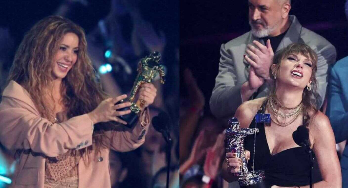 Taylor Swift y Shakira triunfan en los MTV Video Music Awards 2023; aquí la lista de ganadores