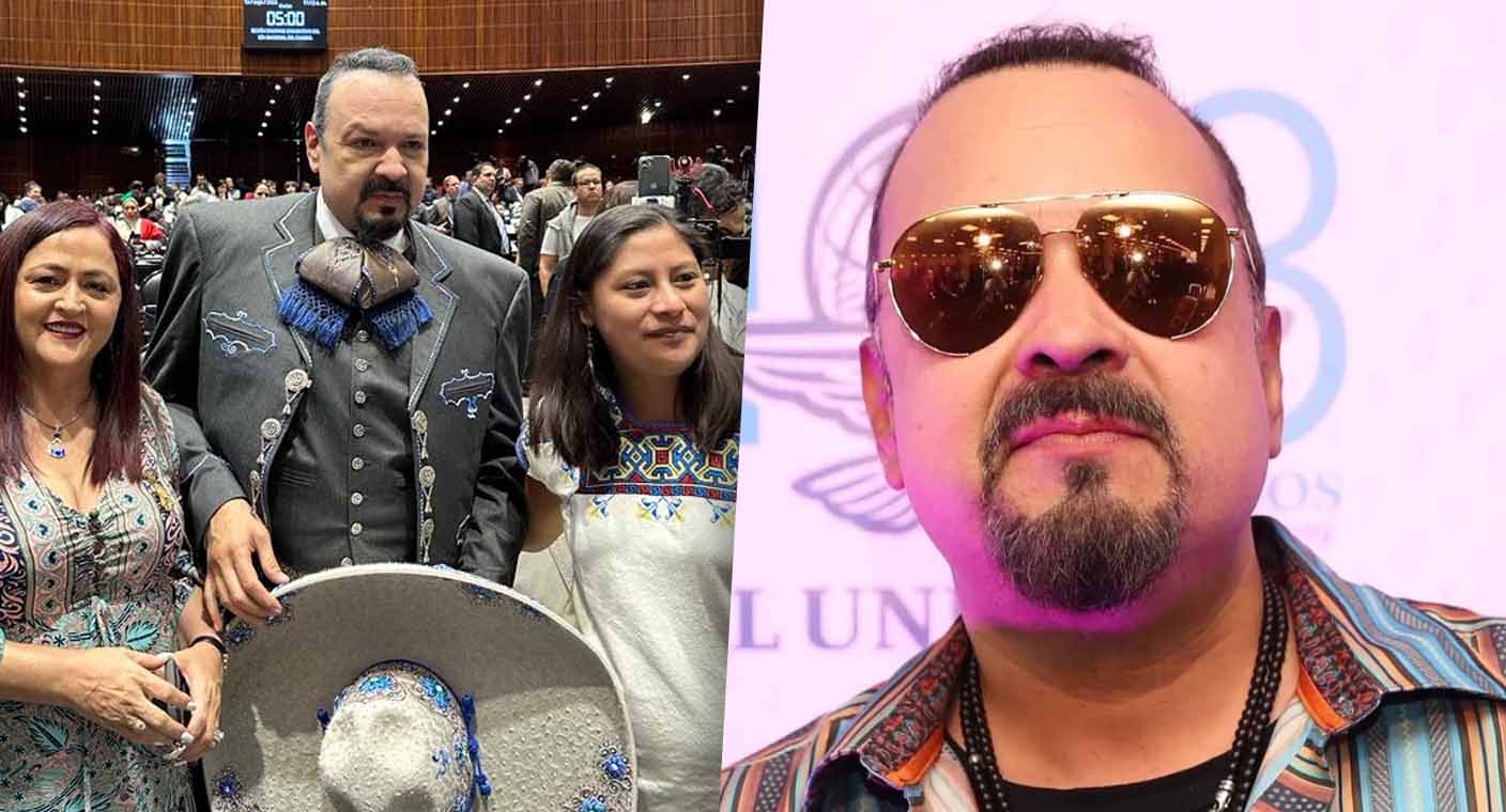 ¿Por qué Pepe Aguilar visitó la Cámara de Diputados vestido de charro? (VIDEO)