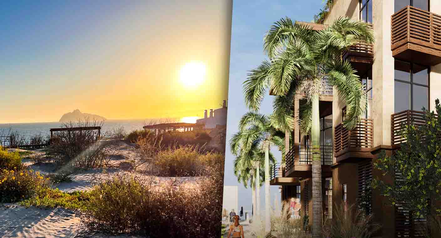 Punta Península Kino: un condominio con vista hacia el Estero de la Cruz y Mar de Cortés