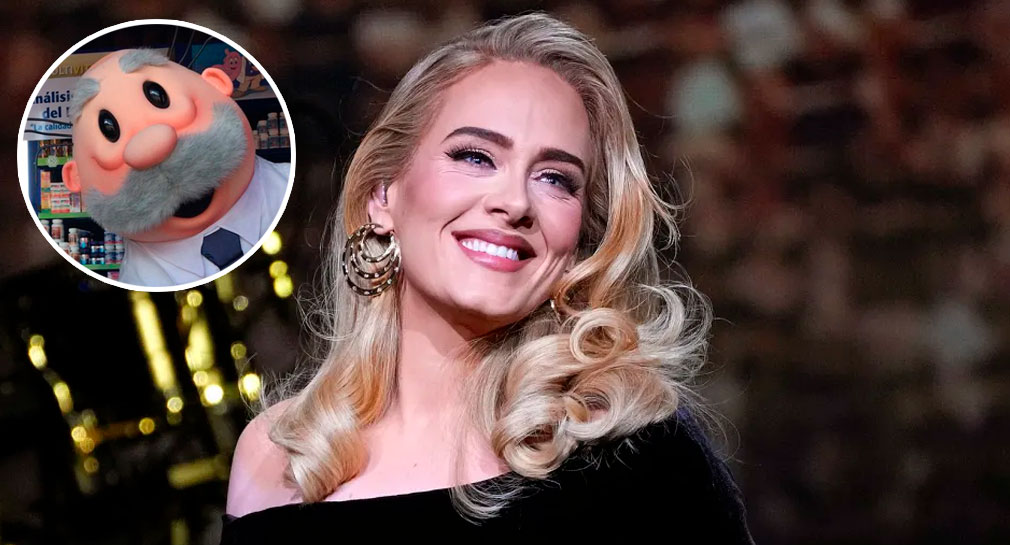 Adele pide a sus fans que ya no le avienten peluches del Dr. Simi