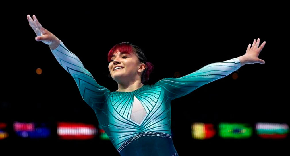 Alexa Moreno se cuelga el bronce en salto de caballo de Copa de Gimnasia