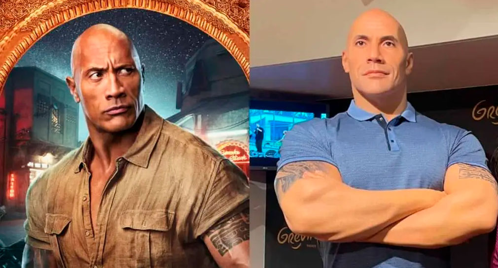 Dwayne ‘The Rock’ Johnson pide a museo ajustar el color de su estatua de cera