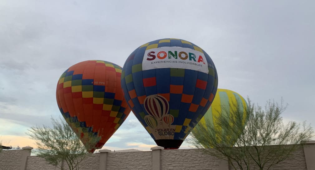 Inicia 2° edición de Festival del Globo con vuelos libres por el cielo de Hermosillo