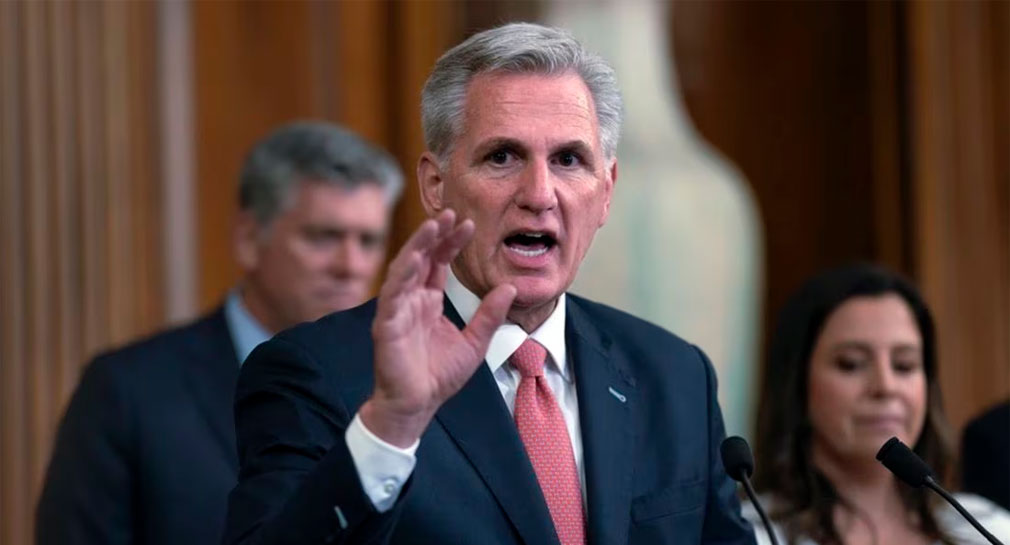 Destituyen al republicano Kevin McCarthy como líder de Cámara Baja en EEUU