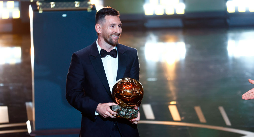 Lionel Messi gana su octavo Balón de Oro, Aitana Bonmati se lleva el femenil
