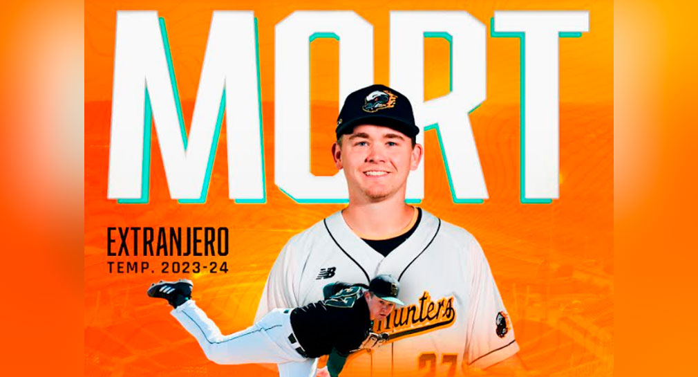 Llega a Naranjeros el lanzador Zach Mort, último refuerzo extranjero para la temporada 2023-2024 de la LMP