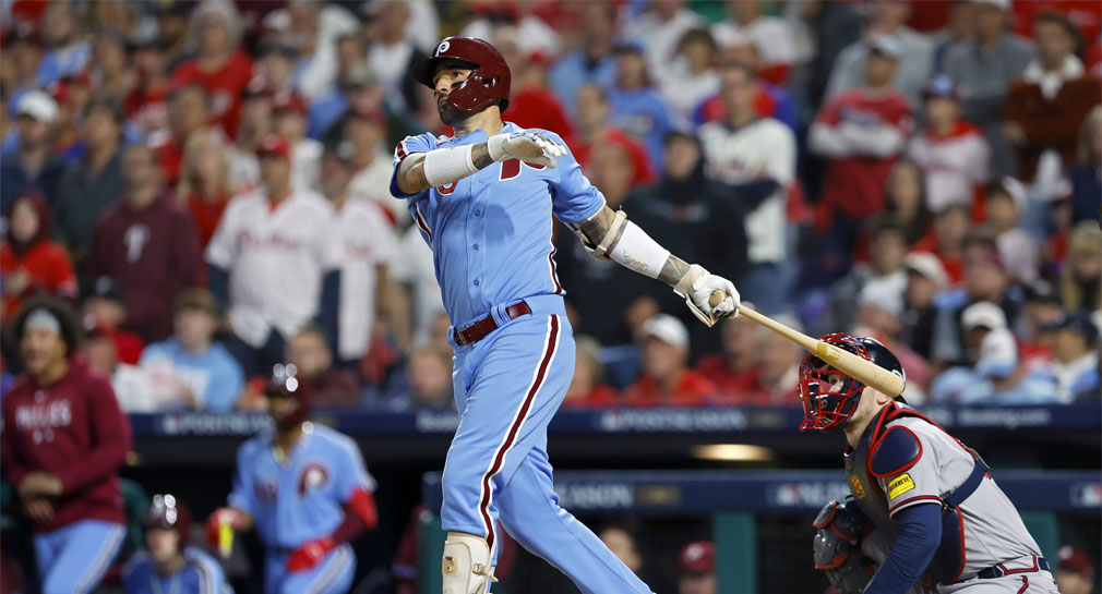 Phillies de Philadelphia superan a los Bravos de Atlanta y jugarán Serie de Campeonato de la LN vs. Diamondbacks de Arizona