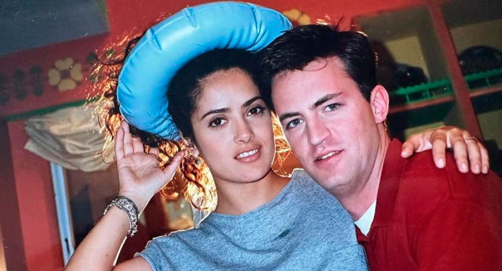 “Seguiré apreciando tu hermoso corazón”: Así se despide Salma Hayek de Matthew Perry tras su muerte