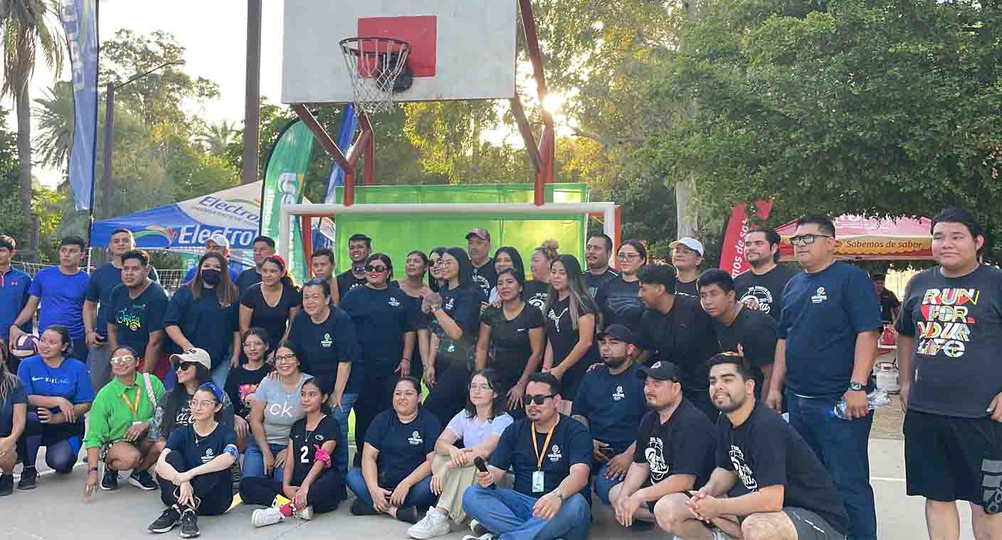Abarrey celebra convivencia familiar con torneo de voleibol, donación de árboles y cuidado animal en Hermosillo