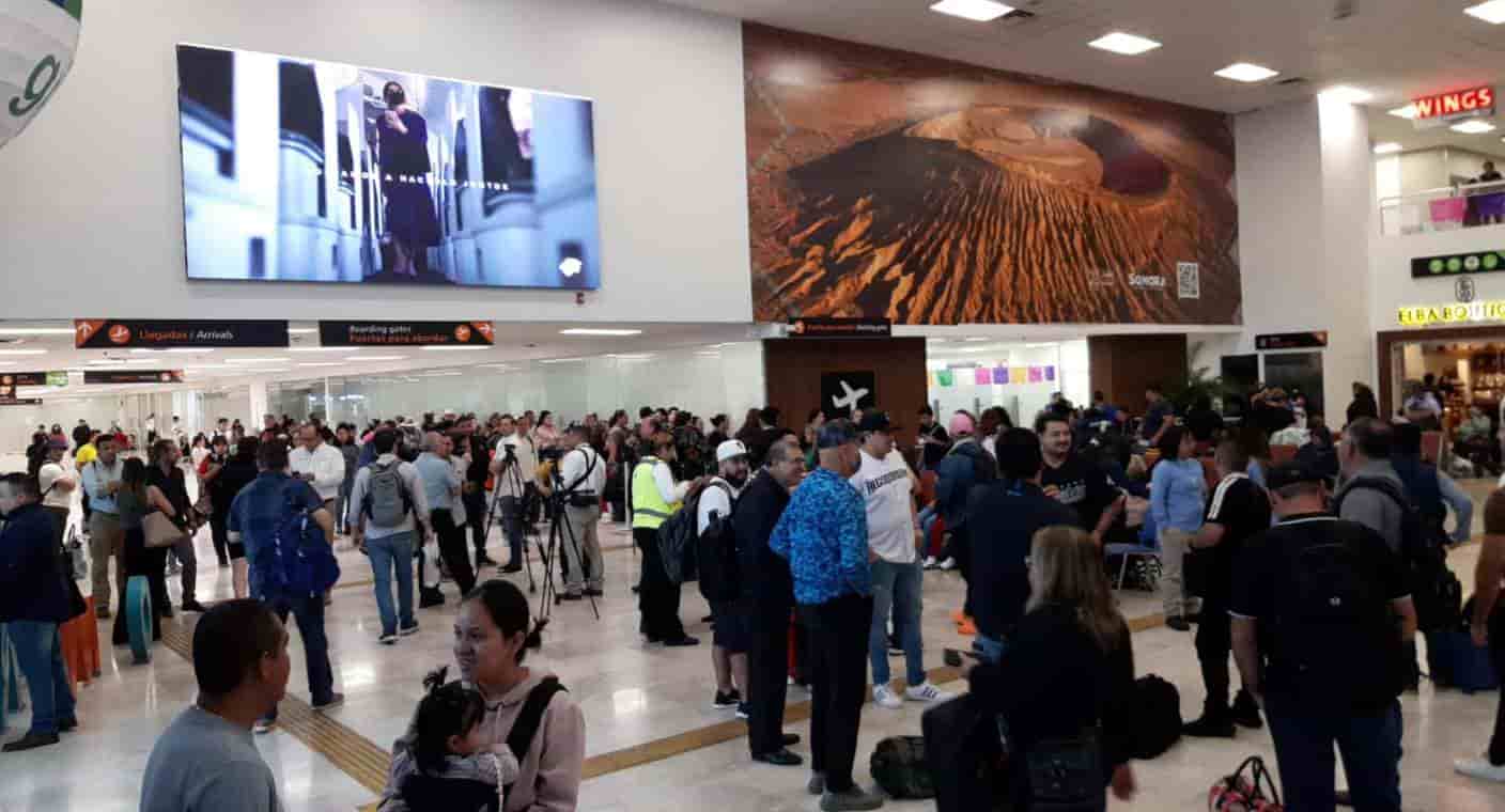 Registra Aeropuerto de Hermosillo aumento de pasajeros por frecuencia y conexiones de vuelos, se implementan operativos para atender a migrantes: director general