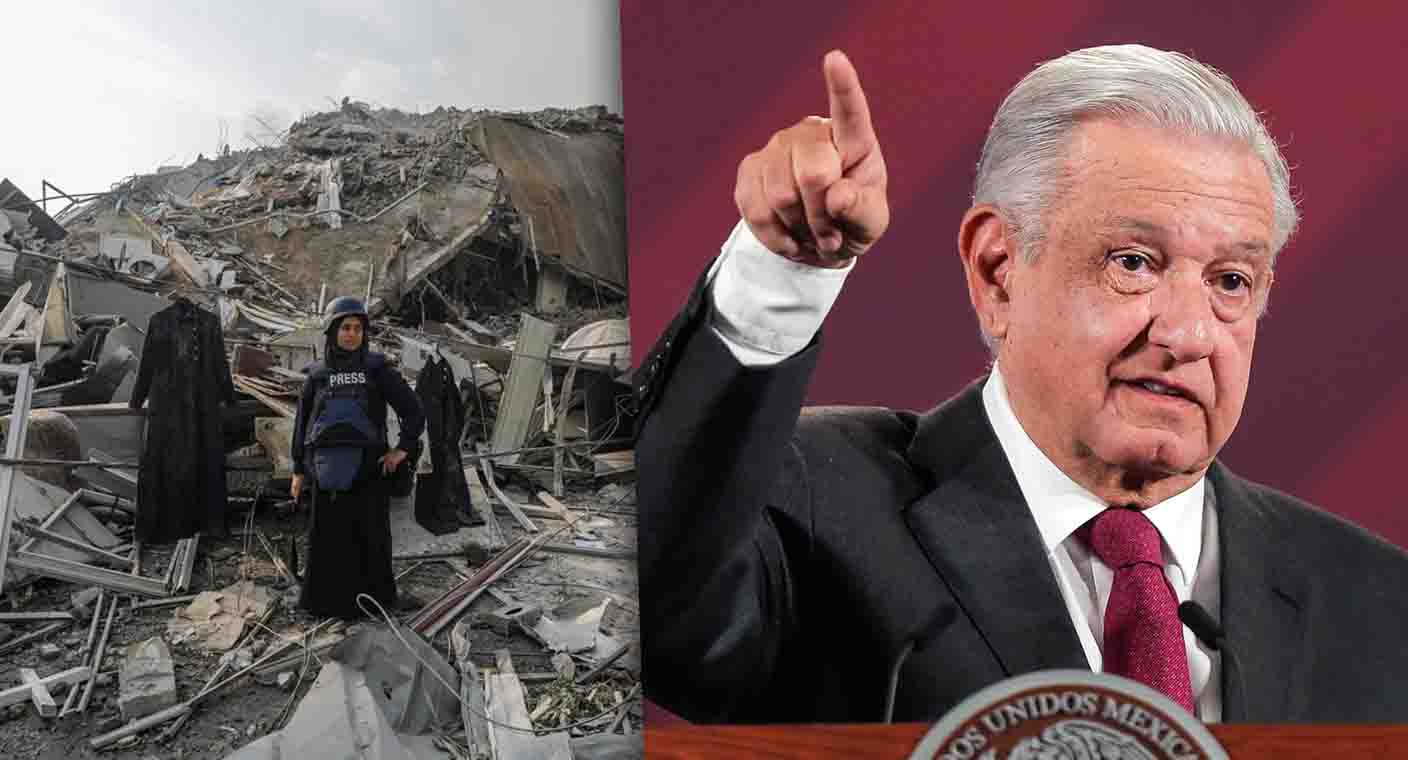 Mil mexicanos piden salir de Israel tras ataque de Hamás: AMLO