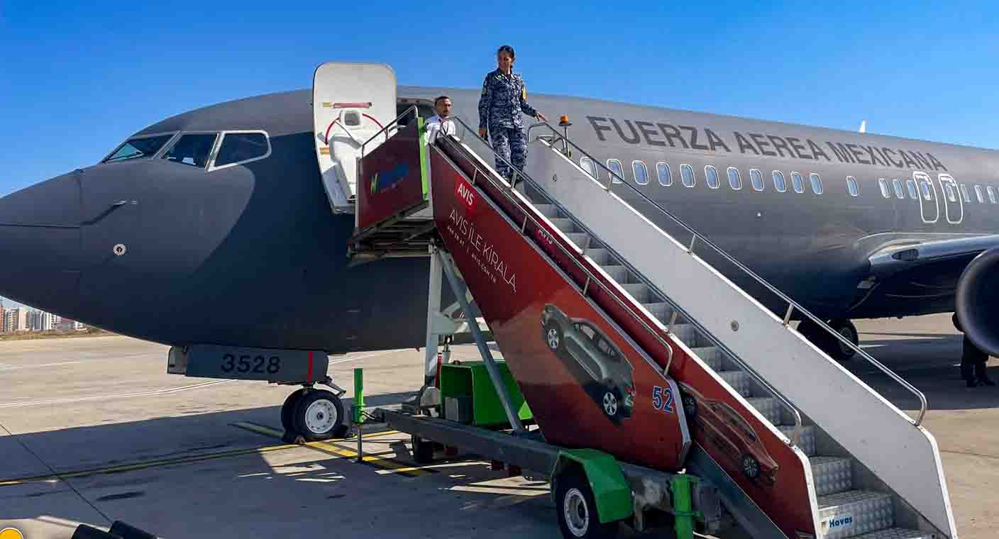 Llega segundo avión a Israel para rescatar a ciudadanos de México