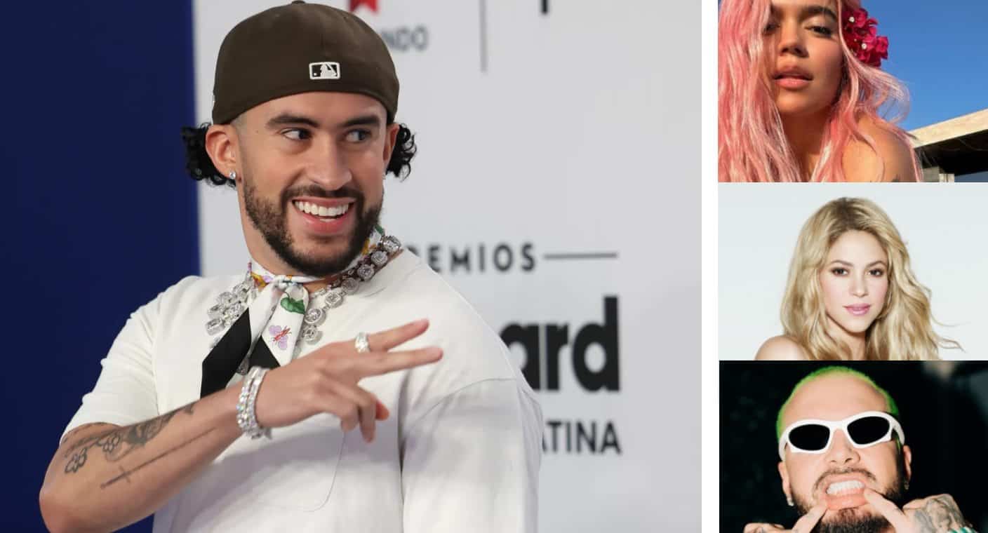 ¿Tiradera a cantantes de Colombia? Esto dice Bad Bunny en su nuevo álbum sobre J Bavin, Shakira y Karol G
