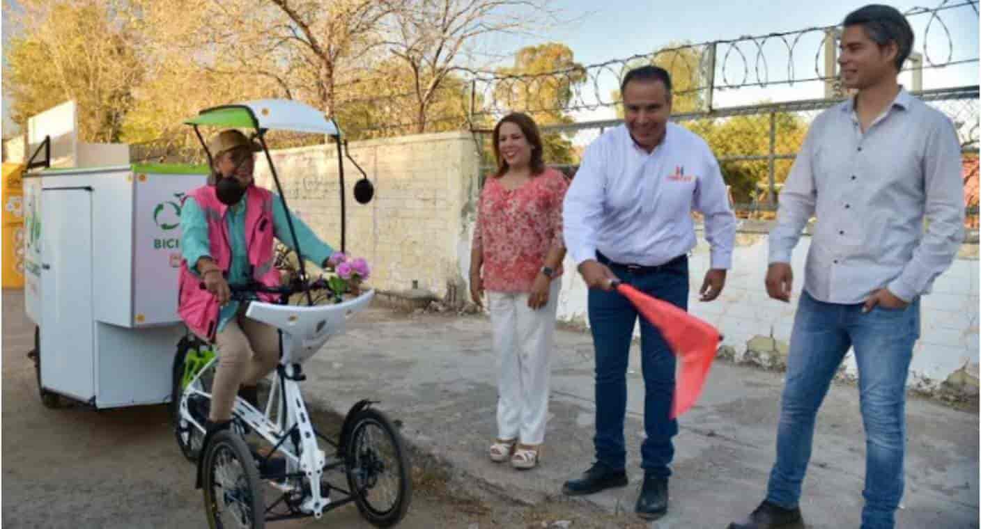 Arranca programa piloto Biciclando en colonia Modelo de Hermosillo, enfocado en reciclaje y generación de ingresos