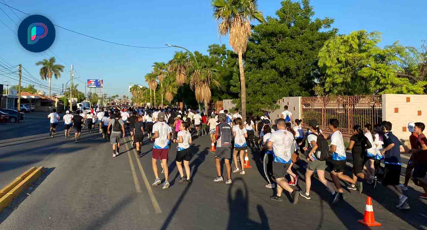 Participan cientos de hermosillenses en segunda Carrera de Aniversario por 81 años de Unison