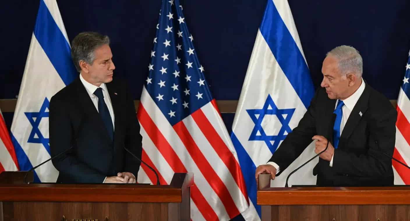 Mientras EEUU exista Israel no tendrá que defenderse solo, asegura Blinken a primer ministro Netanyahu