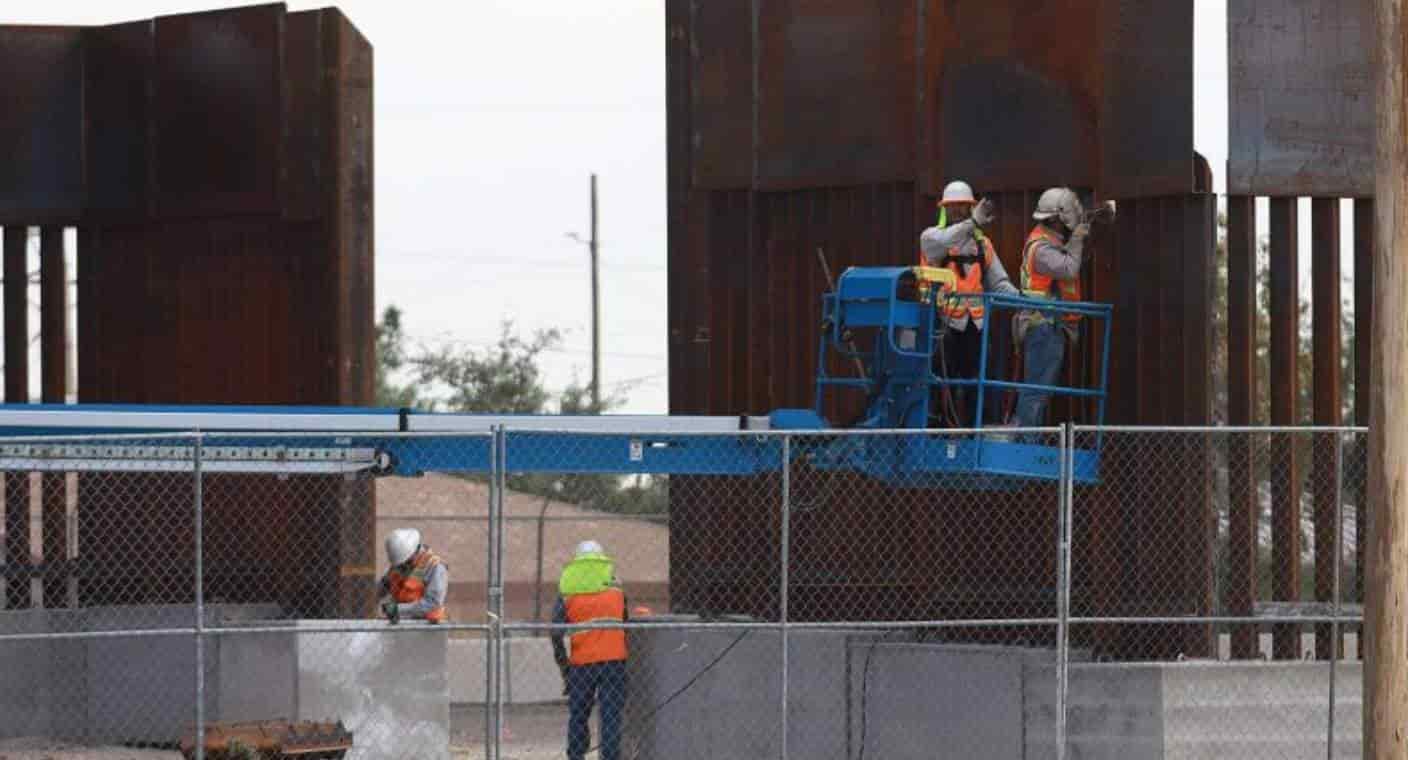 EEUU inicia reforzamiento del muro entre la frontera de Ciudad Juárez y El Paso