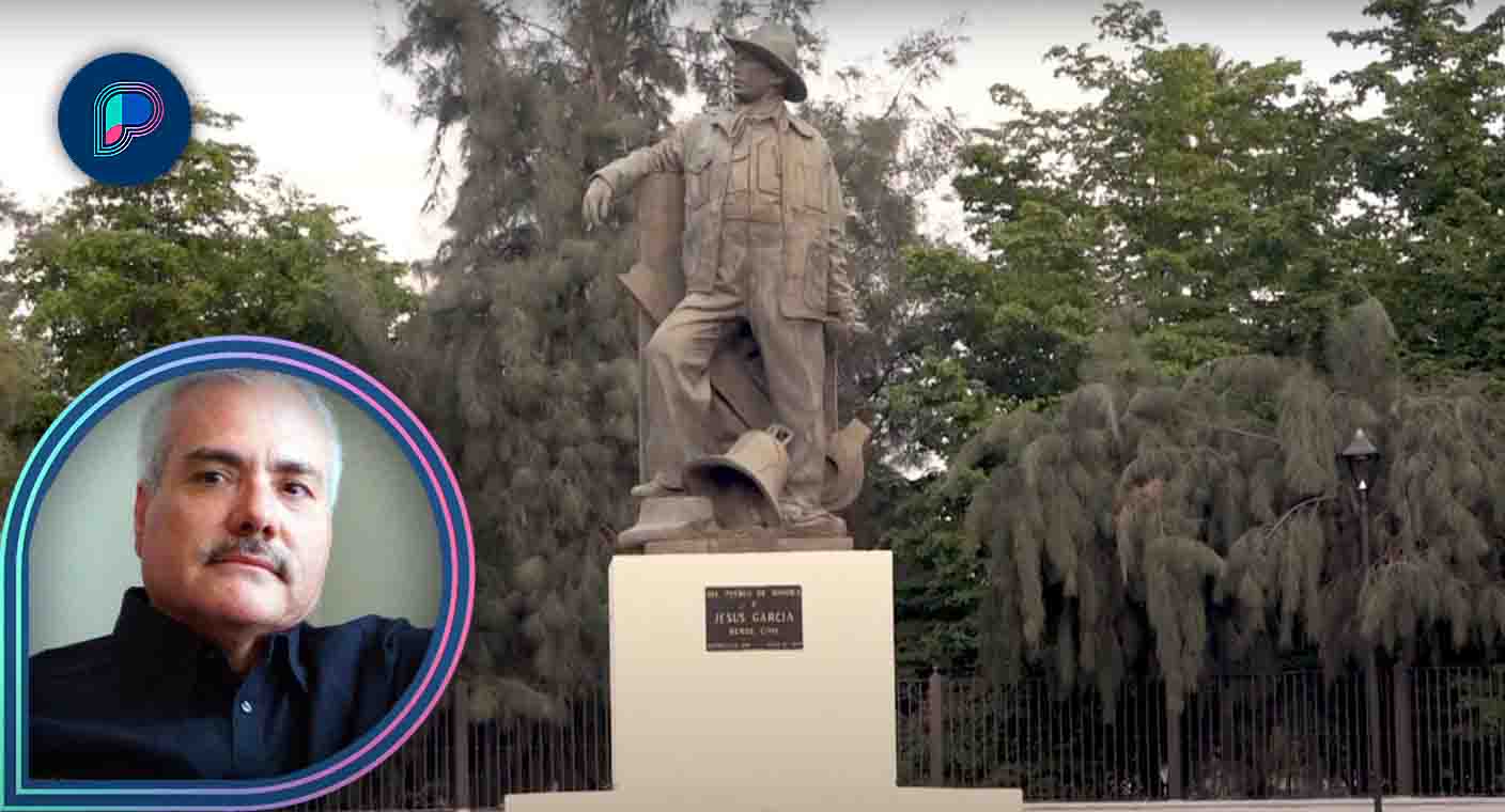 Buena decisión reubicar estatua de Jesús García al Cerro de la Campana en Hermosillo, afirma cronista; esta es la historia