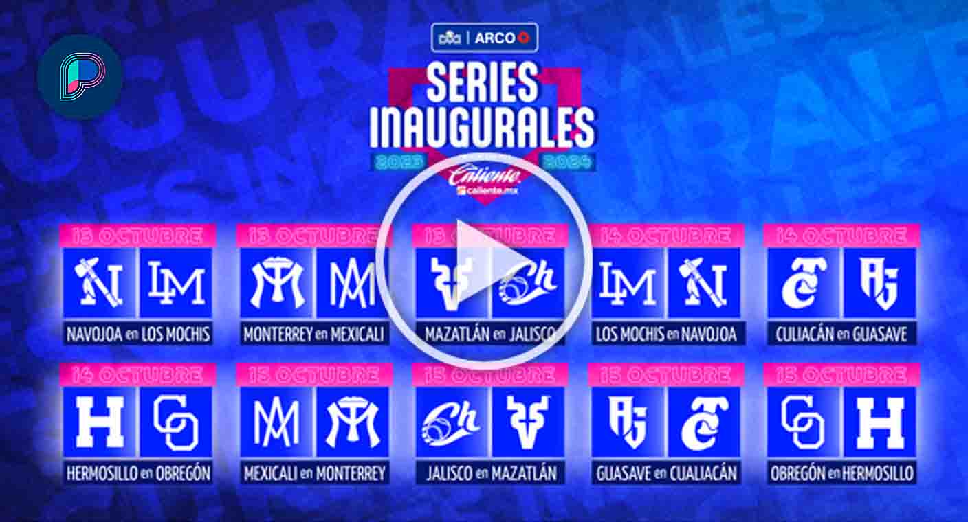 Arranca nueva temporada de Liga Mexicana del Pacífico de beisbol; estos son los juegos: Puente Sports