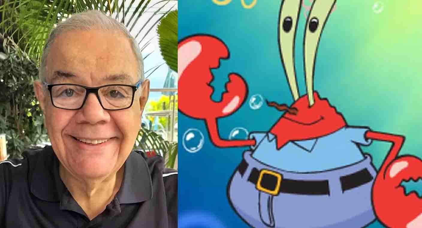 Fallece Luis Pérez Pons, actor de doblaje y voz de Don Cangrejo en ‘Bob Esponja’