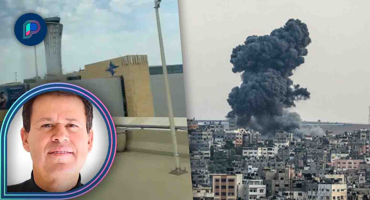 17 hermosillenses estuvieron atrapados en aeropuerto de Israel en plena guerra con Hamás: padre Manuel Lizárraga narra lo que vivió