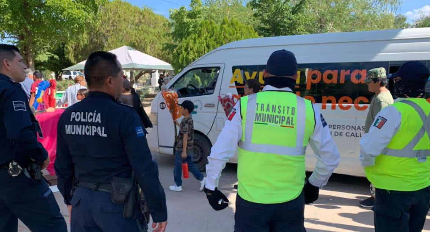 Sancionarán a quienes se disfracen de policías en Halloween en Hermosillo; alistan operativo en panteones
