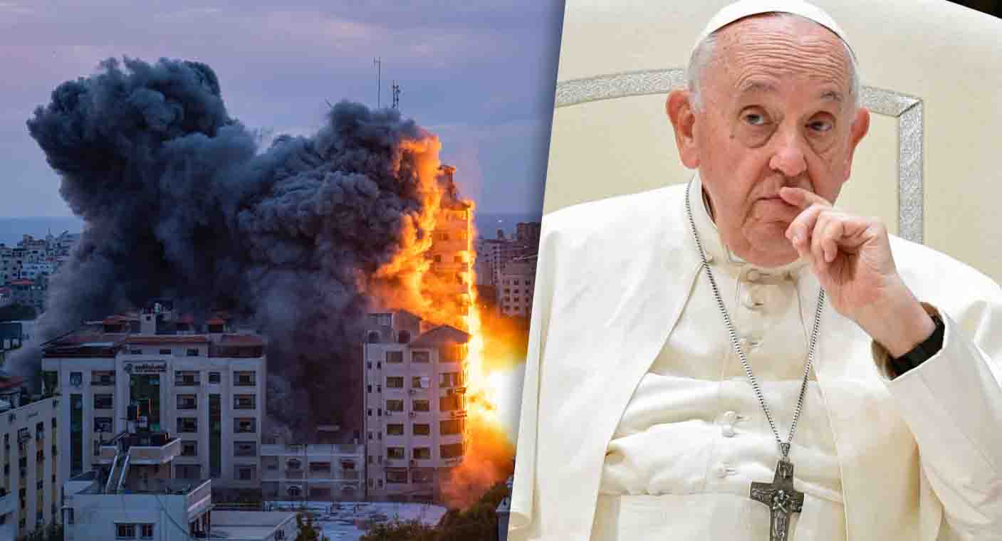 VIDEO: Papa Francisco pide terminar con los ataques en Israel: ‘El terrorismo y la guerra no solucionan nada’