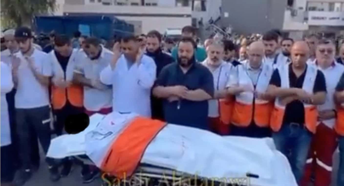 Van 5 socorristas muertos en ataques a ambulancias en Israel; Cruz Roja Mexicana pide protección y respeto a civiles y personal de salud