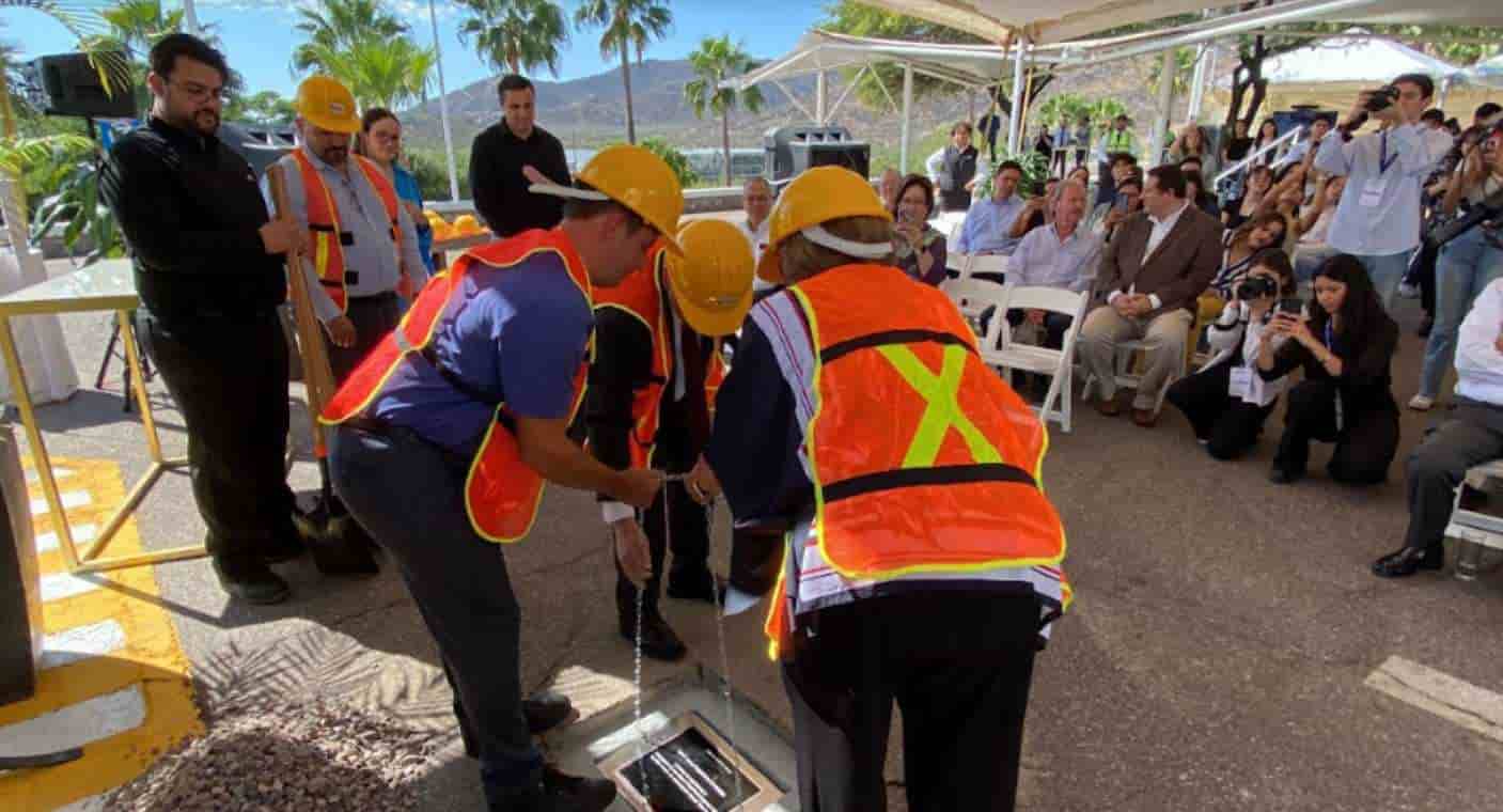 Instalan primera piedra para Hábitat de Innovación y Prototipado en Tec de Monterrey campus Sonora Norte