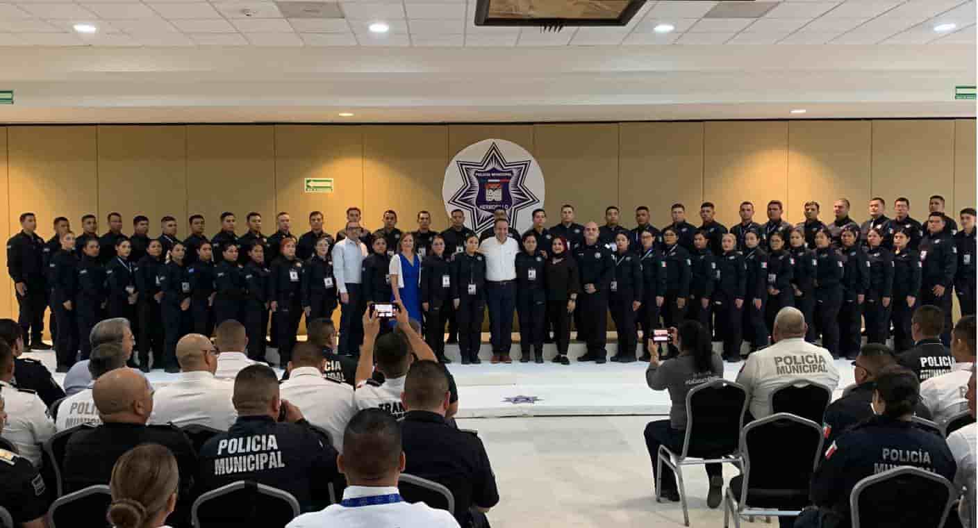 Se suman 57 elementos a la Jefatura de la Policía Preventiva y Tránsito de Hermosillo