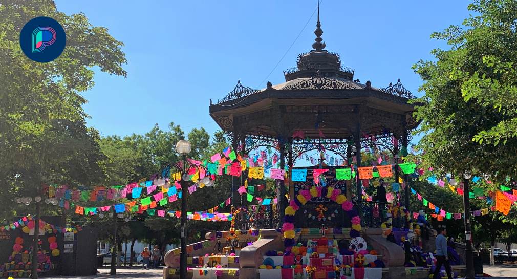 Seguirá Festival del Día de Muertos en Plaza Zaragoza de Hermosillo, con actividades para familias y altares dedicados a personajes sonorenses