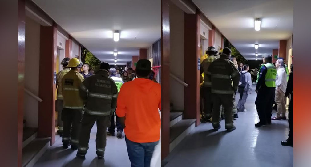 Rescatan a 6 estudiantes atrapados en elevador de edificio de Comunicación en Unison