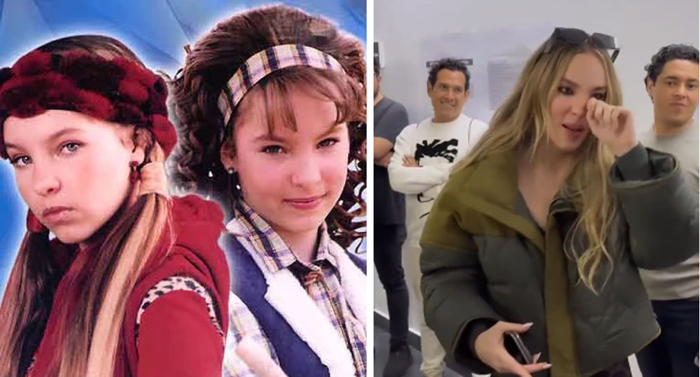 Belinda rompe en llanto al reencontrarse con sus compañeros de Amigos Por Siempre y Cómplices al Rescate (VIDEO)